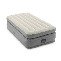 Intex Saltea gonflabilă Prime Comfort Twin cu compresor încorporat