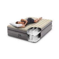 Intex Saltea gonflabilă Prime Comfort Queen cu compresor încorporat