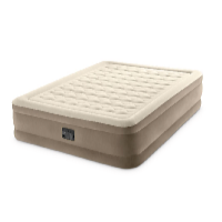 Intex Saltea gonflabilă Ultra Plush Queen cu compresor încorporat