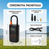 Road Star Compresor portabil cu acumulator Pump2Go