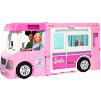 Mattel Barbie caravana de vis 3în1 Super Camper GHL93