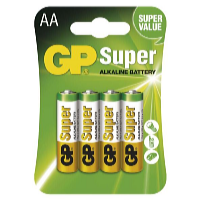 GP Batteries Baterie alcalină GP 1,5V AA 4 buc