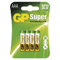 GP Batteries Baterie alcalină GP 1,5V AAA 4 buc