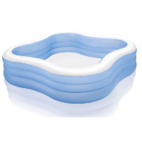 Intex Piscină gonflabilă Beach Wave 229 x 229 x 56 cm albastră