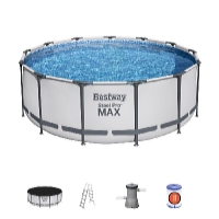 Bestway Piscină Steel Pro Max 3,96 x 1,22 m cu accesorii