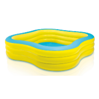 Intex 57495 Piscină gonflabilă Beach Wave 229x229x66 cm pentru copii