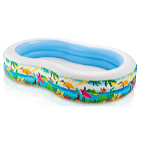 Intex Piscină pentru copii Laguna Paradisului 2,62 x 1,6 x 0,46 m