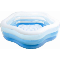Intex Piscină pentru copii Summer Colors 1,85 x 1,8 x 0,53 m