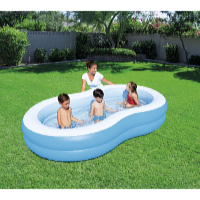 Bestway Piscină pentru copii Lagoon 262 x 157 x 46 cm