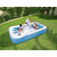 Bestway Piscină pentru copii dreptunghiulară 305 x 183 x 56 cm