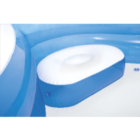 Intex Piscină gonflabilă cu scaune și spătare 229 x 229 x 66 cm