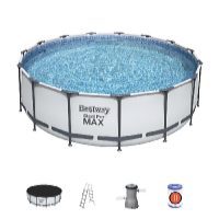 Bestway Piscină Steel Pro Max 4,57 x 1,22 m cu accesorii