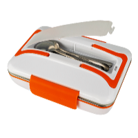 De Gusto Cutie de încălzire alimente WARMY 12V/230V portocalie