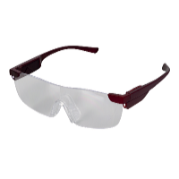 HomeLife Ochelari cu lupă ZOOM Double LED