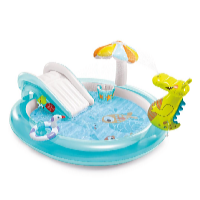 Intex Centru de joacă Crocodil 201 x 170 x 84 cm