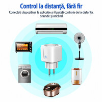 Platinium Priză inteligentă WiFi Smart Control EU16