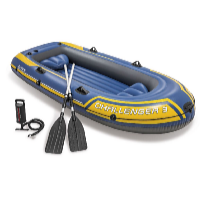 Intex Barcă gonflabilă Challenger 3 - 295 x 137 cm