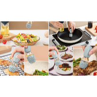 De Gusto Dozator siliconic pentru ulei 2in1