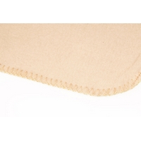 HomeLife Pătură fleece 130x160 cm bej