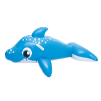 Bestway Delfin gonflabil cu mânere 157 x 89 cm