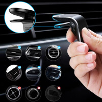 Road Star Suport magnetic auto pentru telefon cu prindere pe grila de ventilație AirGrip
