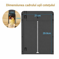 Garden King Ușă automată programabilă pentru cotețul de găini PFS-155