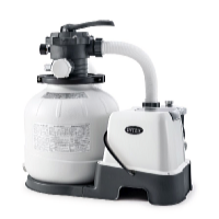 Intex Filtru de nisip KRYSTAL CLEAR cu dispozitiv de descompunere a sării 6000 l/oră QX2100