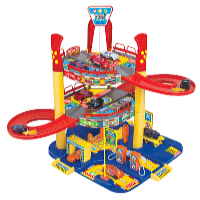 Kids World Garaj de jucărie cu etaje CAR ZONE