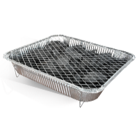 SOLO Grătar de unică folosință PICKNICK - 30 × 23 cm
