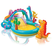 Intex Centru de joacă Dinoland 302 x 229 x 112 cm