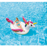 Intex Insulă gonflabilă mega unicorn 251 x 163 x 145 cm