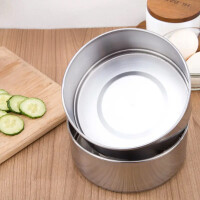 De Gusto Caserolă alimentară din oțel inoxidabil 4 x 0,9 l
