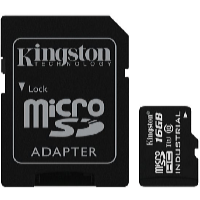 Kingston Card de memorie microSDHC 16GB UHS-I U1 SDCS/16GB Canvas Select