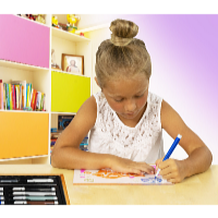 Kids World Set creativ de desen 150 piese