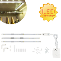 Platinium Șină LED fără fir cu senzor de mișcare 90 cm MY-84053