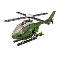 Kids World Set de construcție LOGIS Elicopter 85 piese