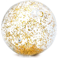 Intex Minge de plajă gonflabilă Glitter Beach 71 cm auriu