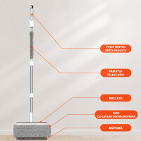 MAXXX Mop plat multifuncțional 5 în 1