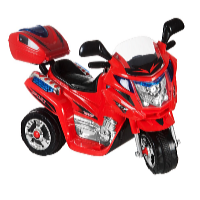 Kids World Motocicletă electrică pentru copii Rallye roșie