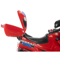 Kids World Motocicletă electrică pentru copii Rallye roșie