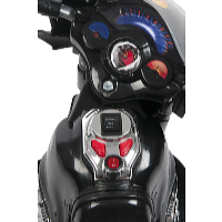 Kids World Motocicletă electrică pentru copii Rallye neagră