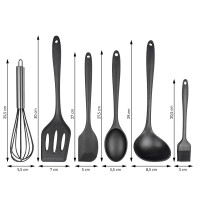 De Gusto Set ustensile de bucătărie SEI, 6 piese