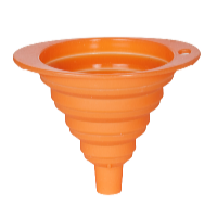 De Gusto Pâlnie pliabilă din silicon 9 cm