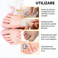 Wellife Plasturi pentru micoza unghiilor, 32 buc.