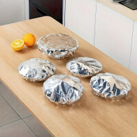 De Gusto Huse elastice de unică folosință pentru alimente ELASTIC ALU, 20 buc.