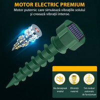 Garden King Aparat solar anti cârtițe și șerpi 3EFFECT SD-SL500 - set 2 buc.