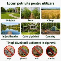Garden King Aparat anti cârtițe și rozătoare cu baterii SPIKE SD-SL194
