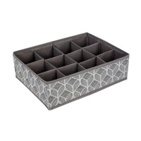HomeLife Organizator sertar cu 12 compartimente, model cu frunze