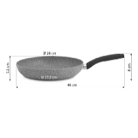 De Gusto Tigaie STONITE 28 cm