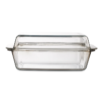 De Gusto Vas din sticlă de copt cu capac 3,5l